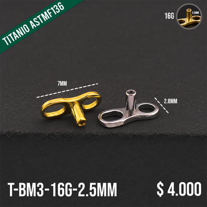 Base Microdermal Titanio