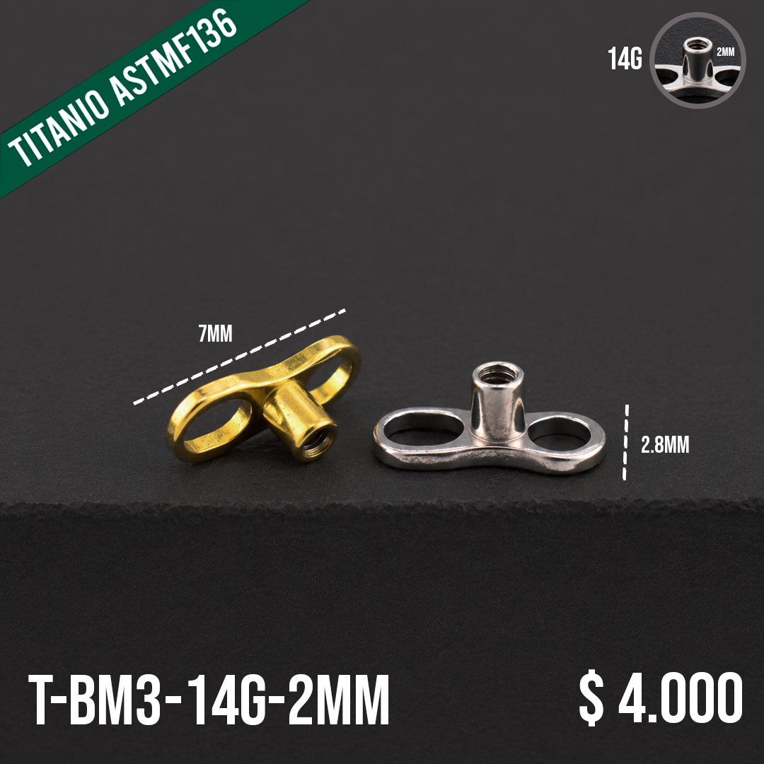 Base Microdermal Titanio