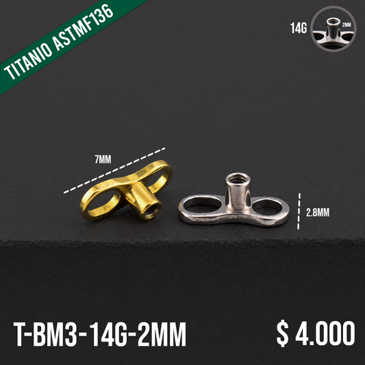 Base Microdermal Titanio