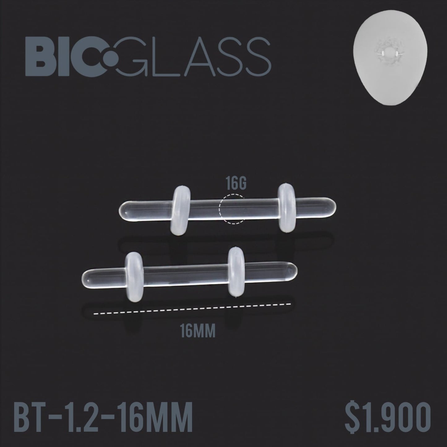 Barra de Bioglass
