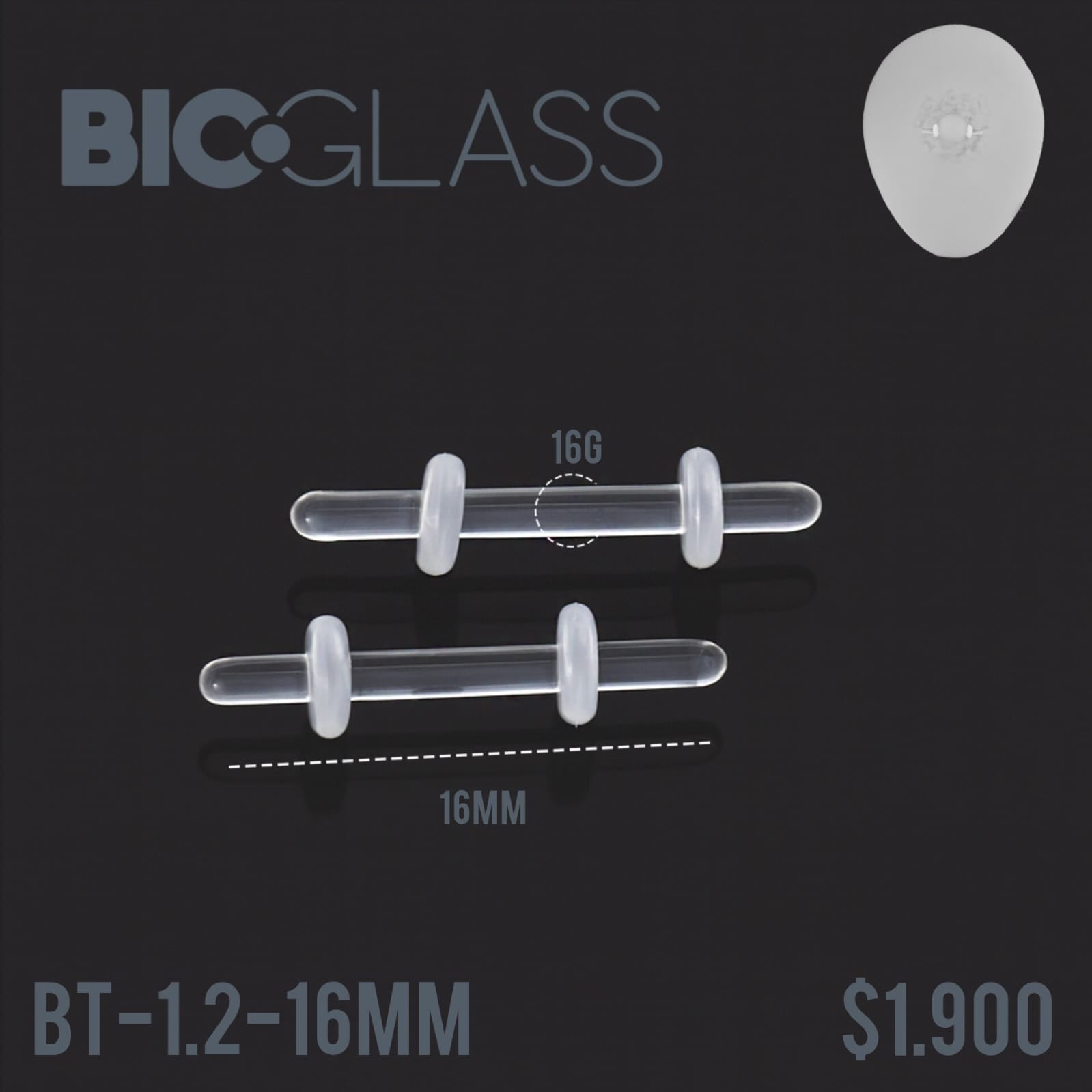 Barra de Bioglass