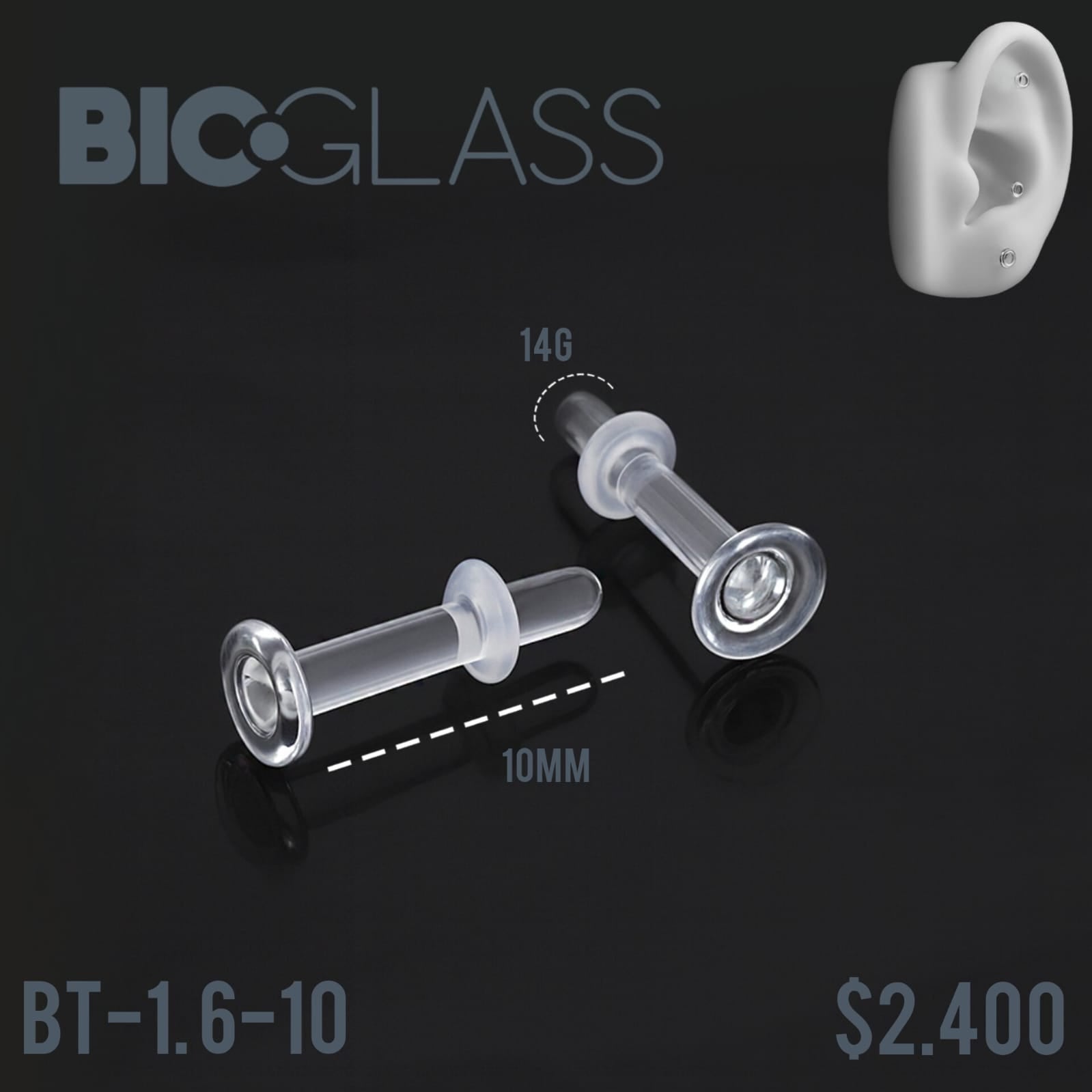 Barra con Top Bioglass