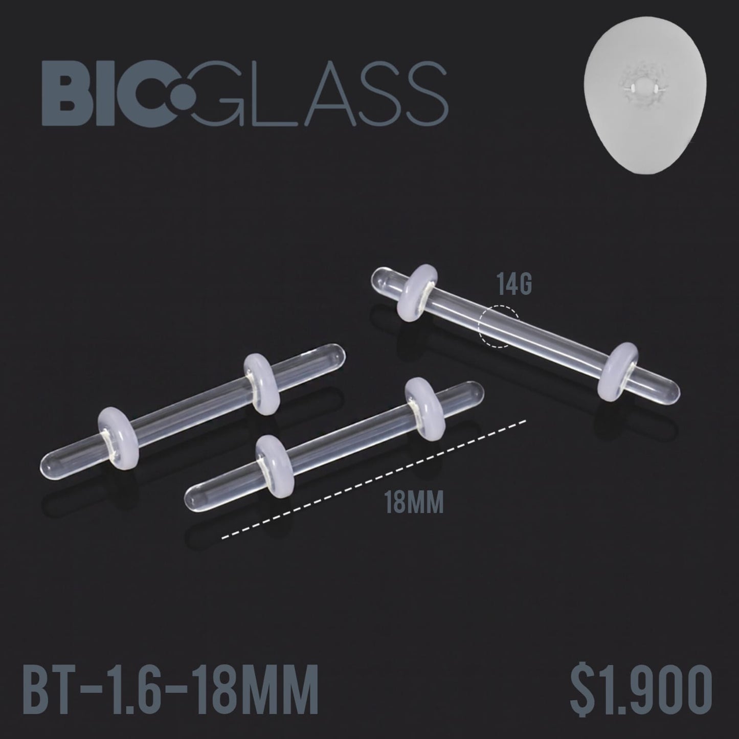 Barra de Bioglass